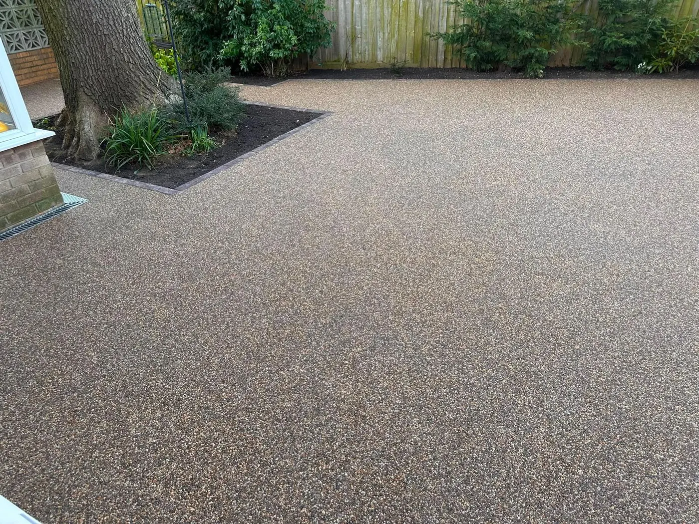 Resin bound driveway