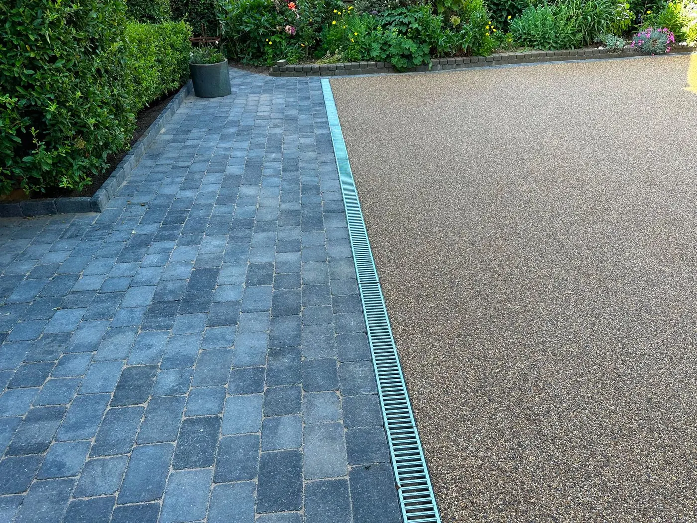 Resin driveway